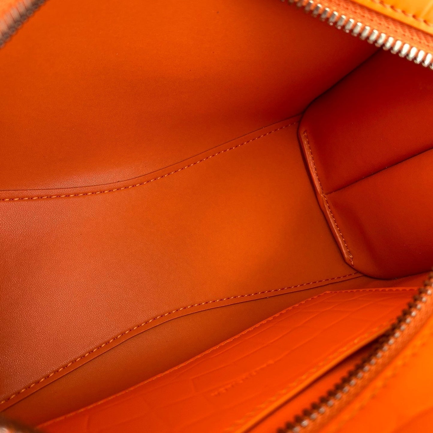 balenciaga bag orange neo classic small size 92353