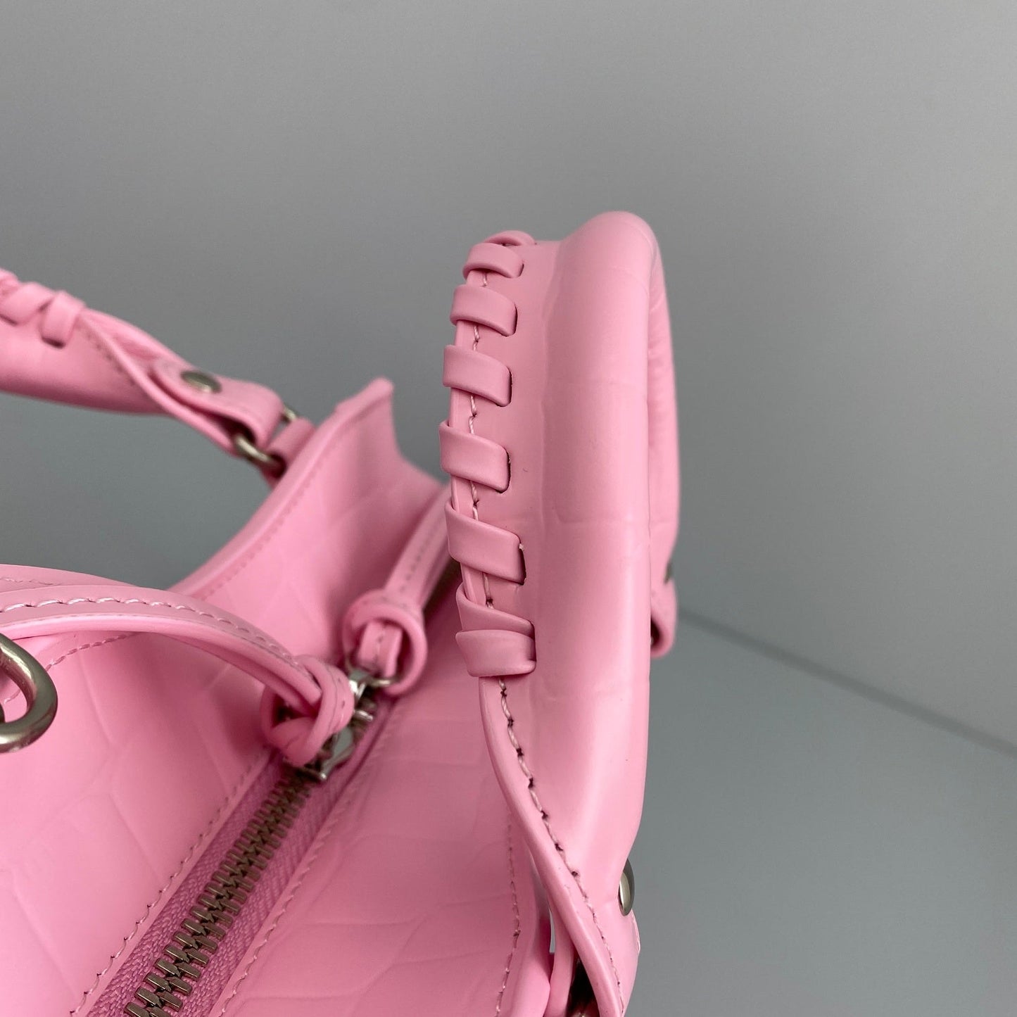 balenciaga bag small size pink neo classic