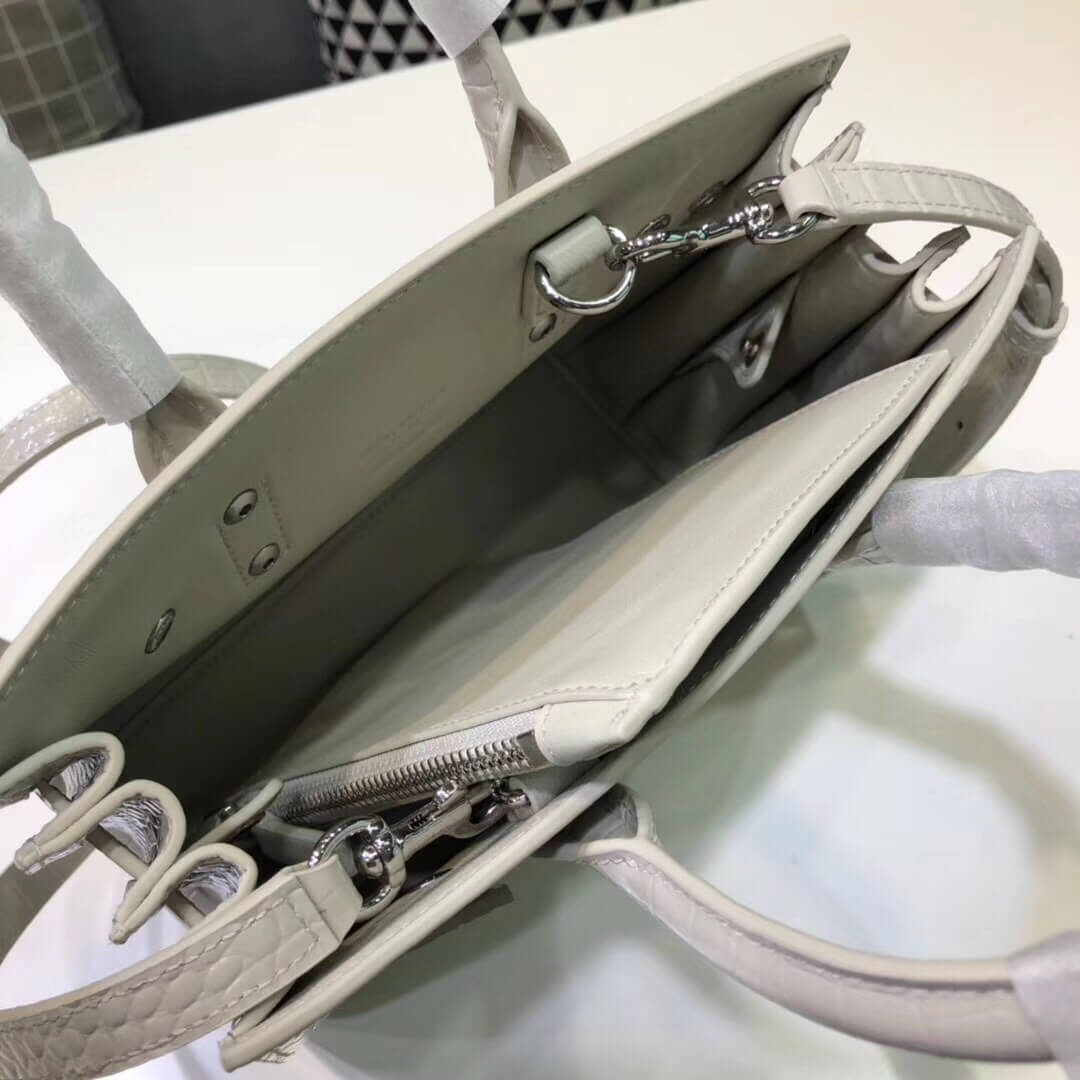 ys l607788 shoulder bag black leather golden color crocodile pattern µĸ±±¾