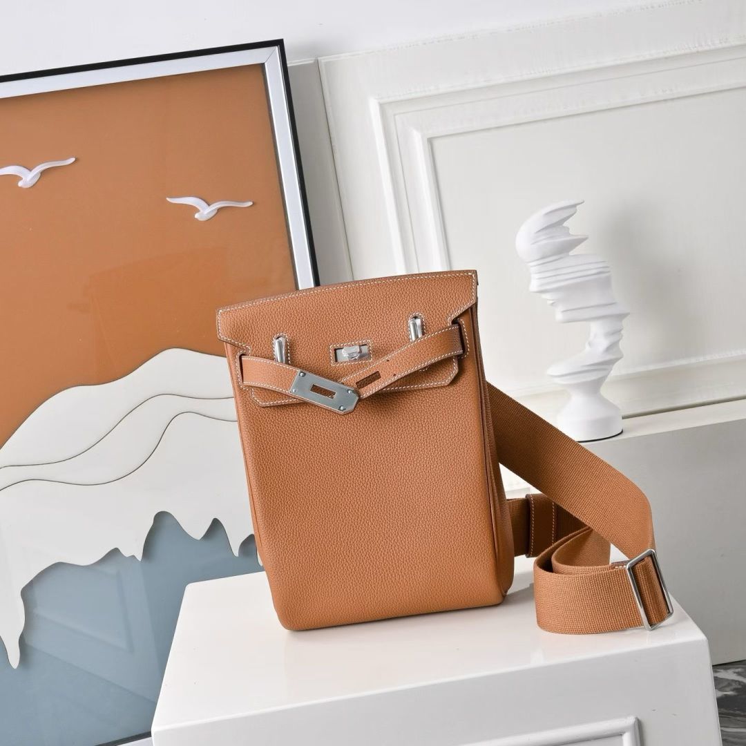 Hermes Hac a Dos PM Backpack Brown - View 9