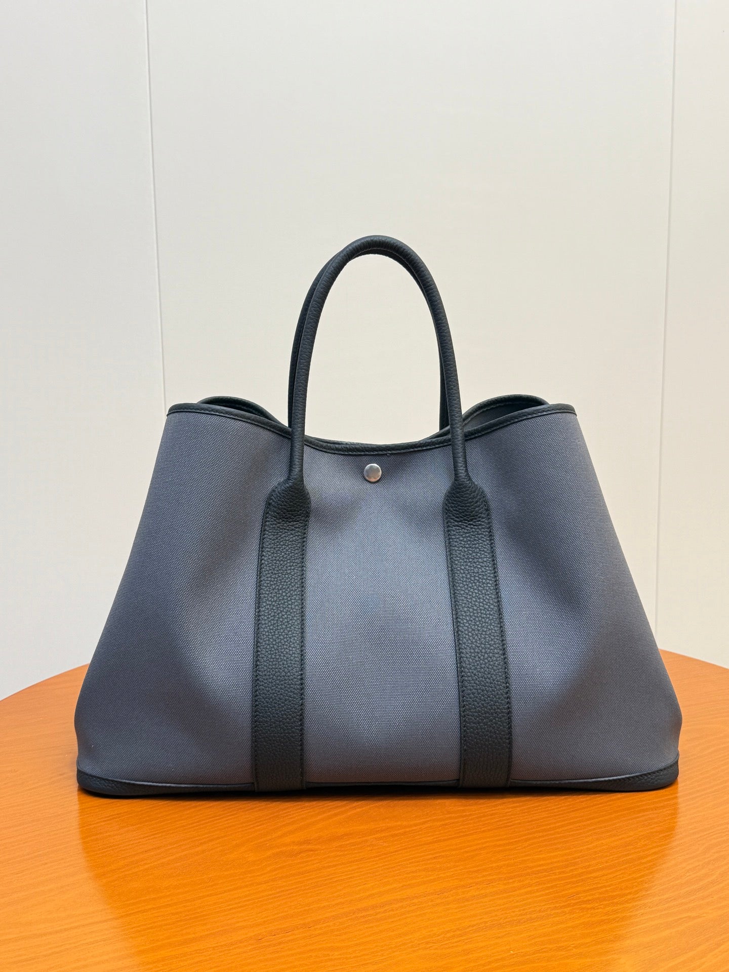 Hermes Garden Party 45cm Canvas Grey - View 1