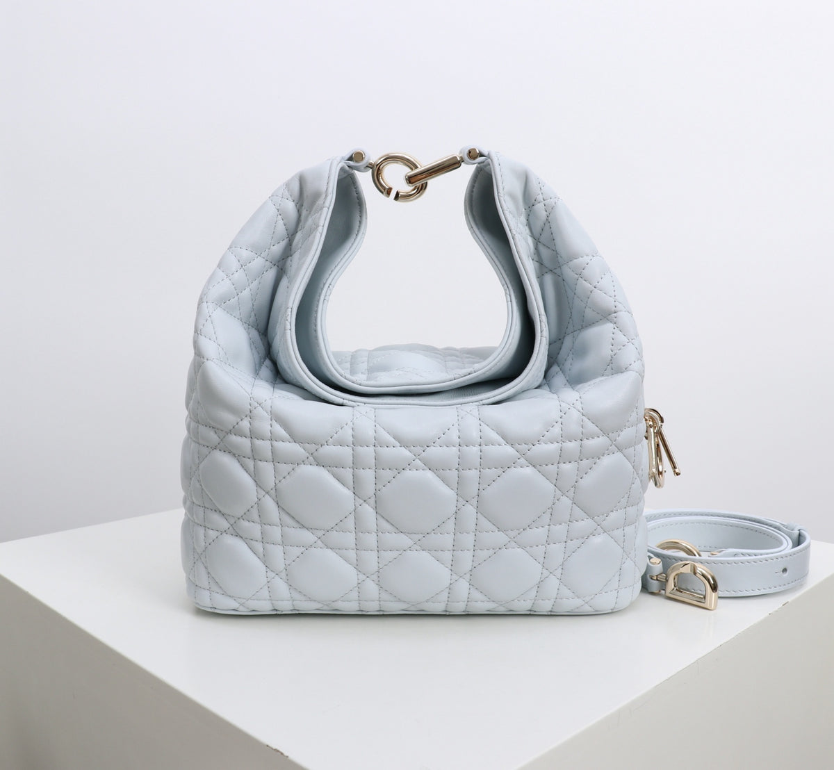 Dior Jonathan Anderson Sky Blue Gold Hardware 1538