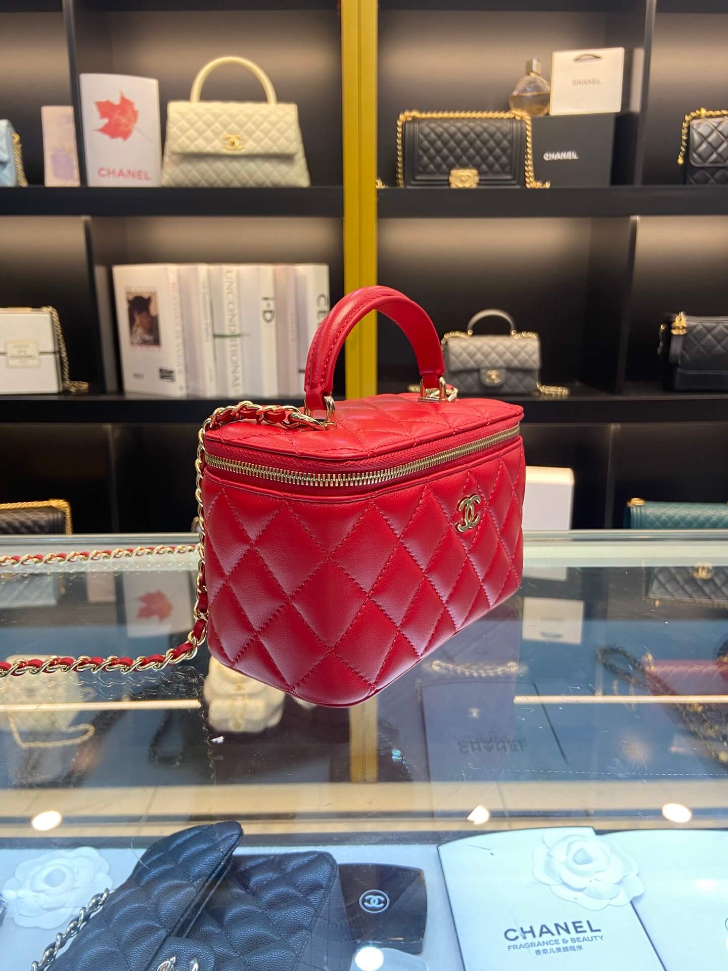 ap2199 handbag shoulder bag cross body bags red lambskin luggage