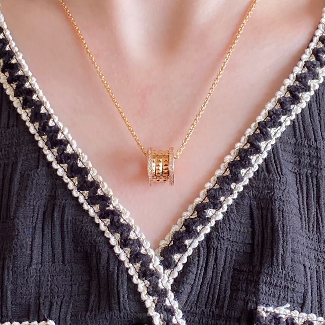 high grade feelingbulgari premium light luxury fashion necklace xl13168a22