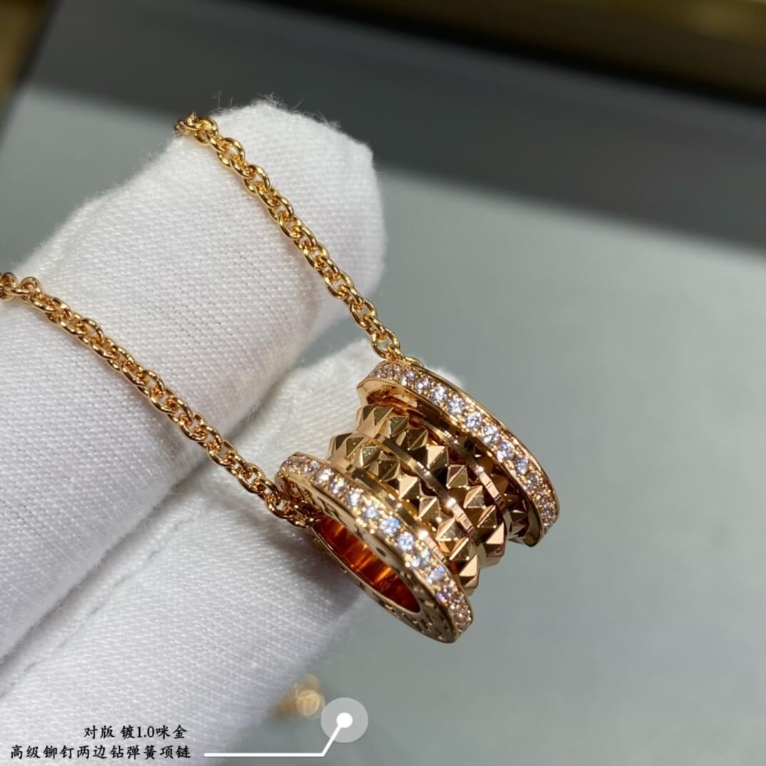 high grade feelingbulgari premium light luxury fashion necklace xl13168a22