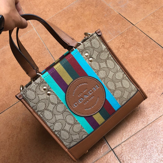 coach totes bag mini size 22cm dempsey horizontal 5637