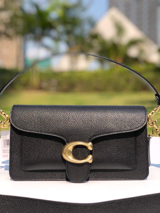 c73995 shoulder bag handbag calfskin black