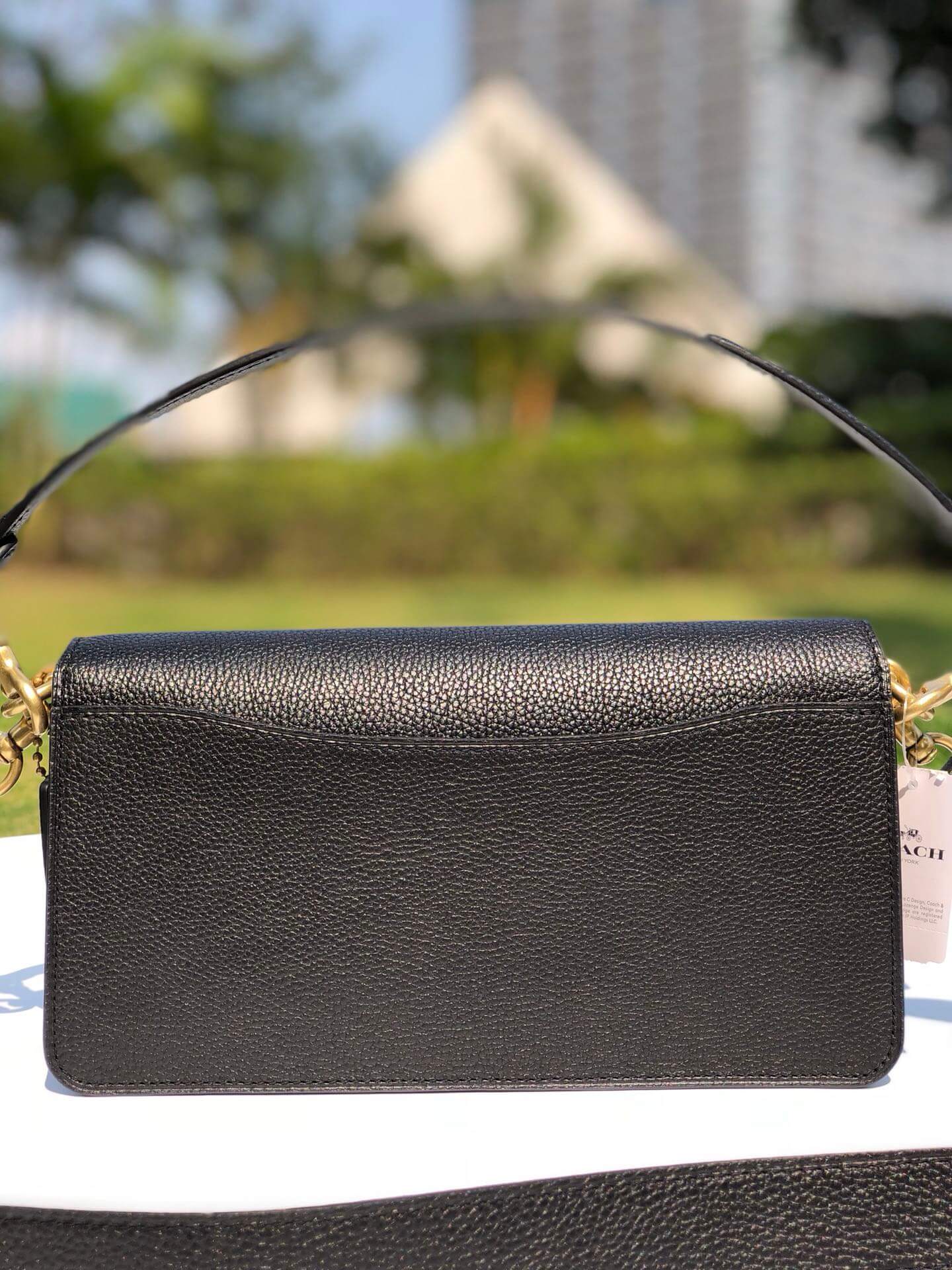 c73995 shoulder bag handbag calfskin black