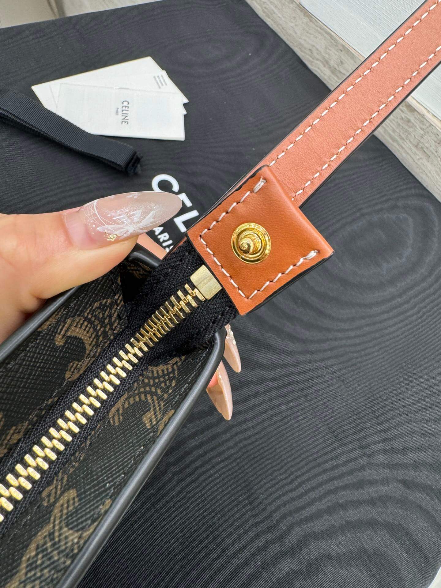 ce tillly medium handbag underarm bag 115703bf brown