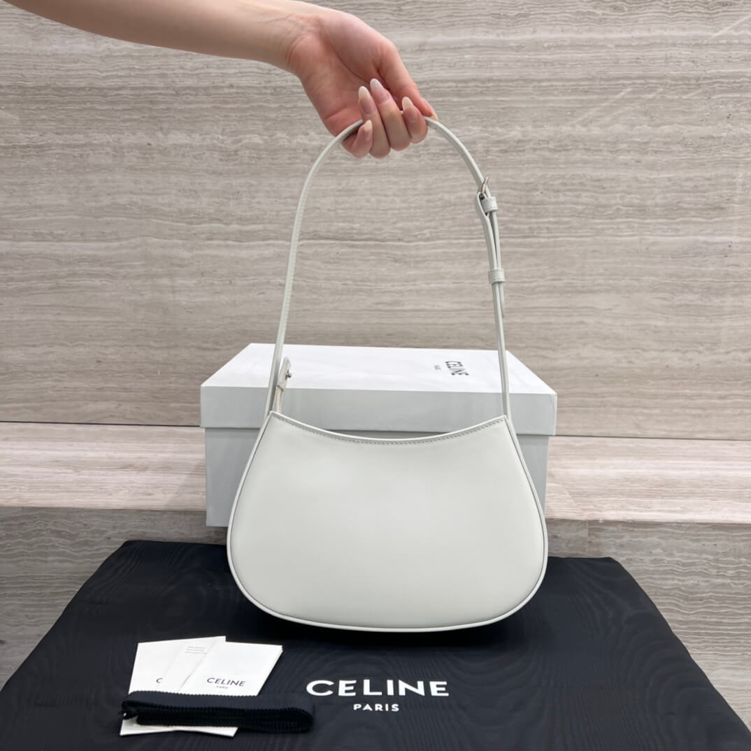 ce tillly medium handbag underarm bag 115703bf white