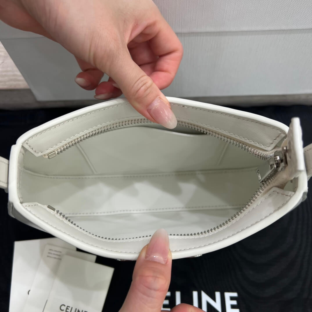ce tillly medium handbag underarm bag 115703bf white