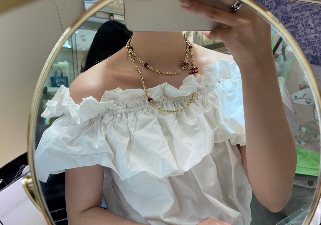 cha new french vintage elegant ah sen high end necklace xlc14