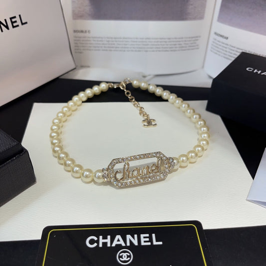 cha pearl necklace 2023 new popular light luxury niche xlc15