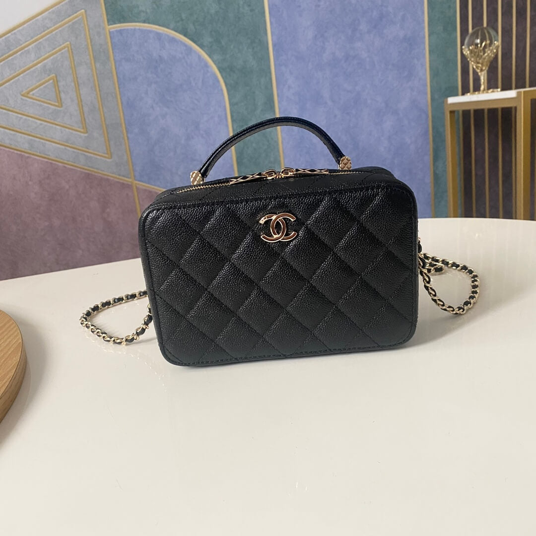 cha 3168 mini handbag shoulder bag cross body bags black lambskin camera bag