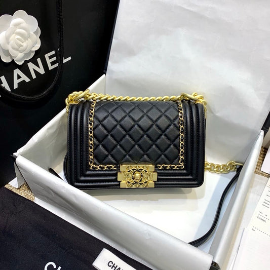 cha 67085 shoulder bag cross body bags yellow leboy calfskin 1