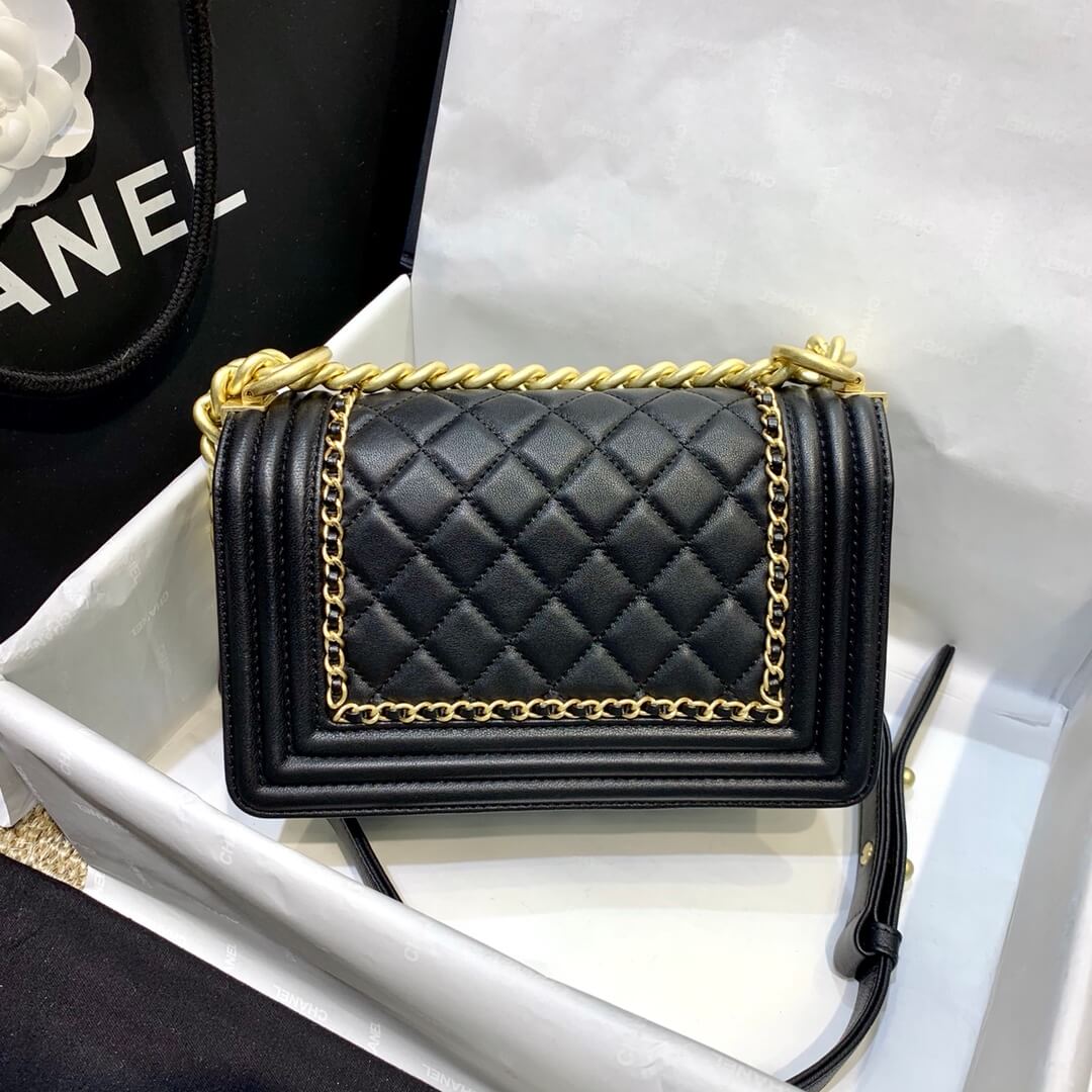 cha 67085 shoulder bag cross body bags yellow leboy calfskin 1