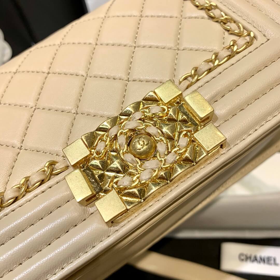 cha 67085 shoulder bag cross body bags yellow leboy calfskin