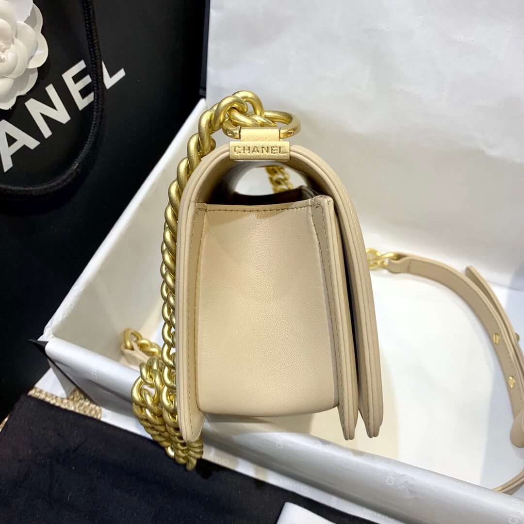 cha 67085 shoulder bag cross body bags yellow leboy calfskin