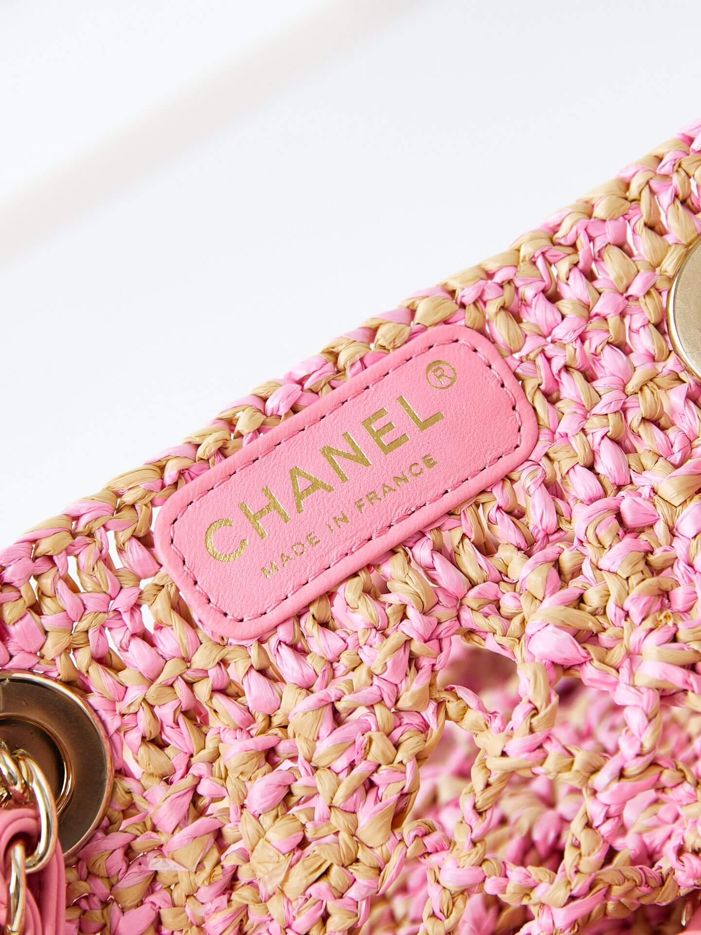 CHANEL COCO BEACH BAG PINK AS4714