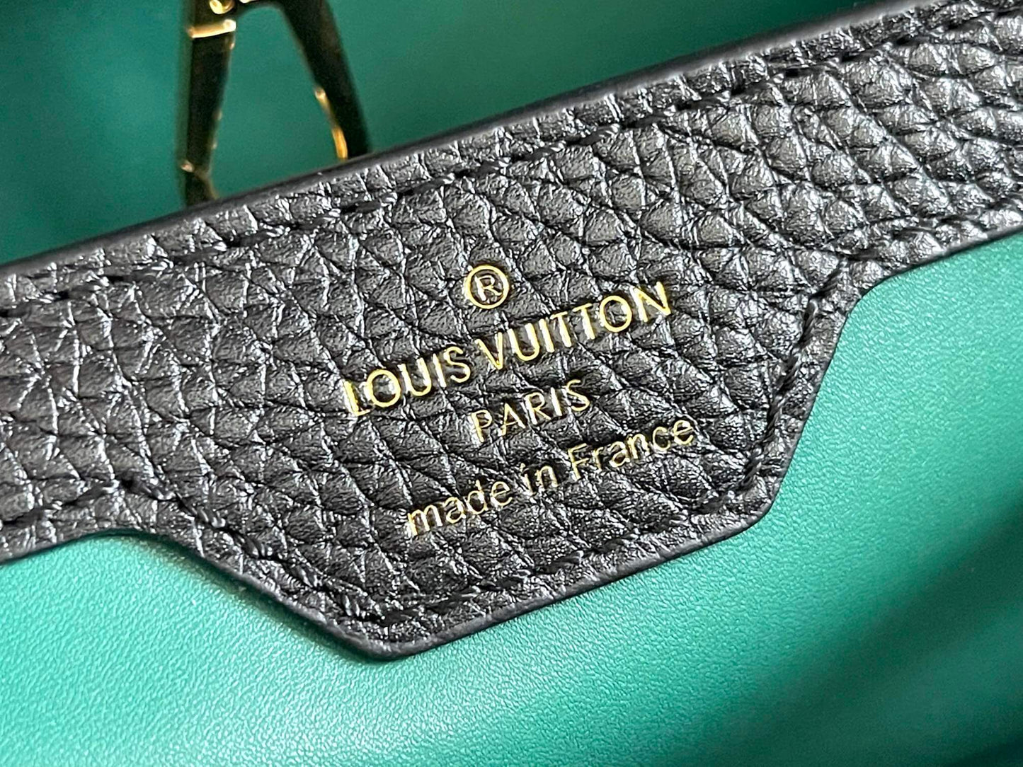 m59066 m48865 capucines bb shoulder handbag black