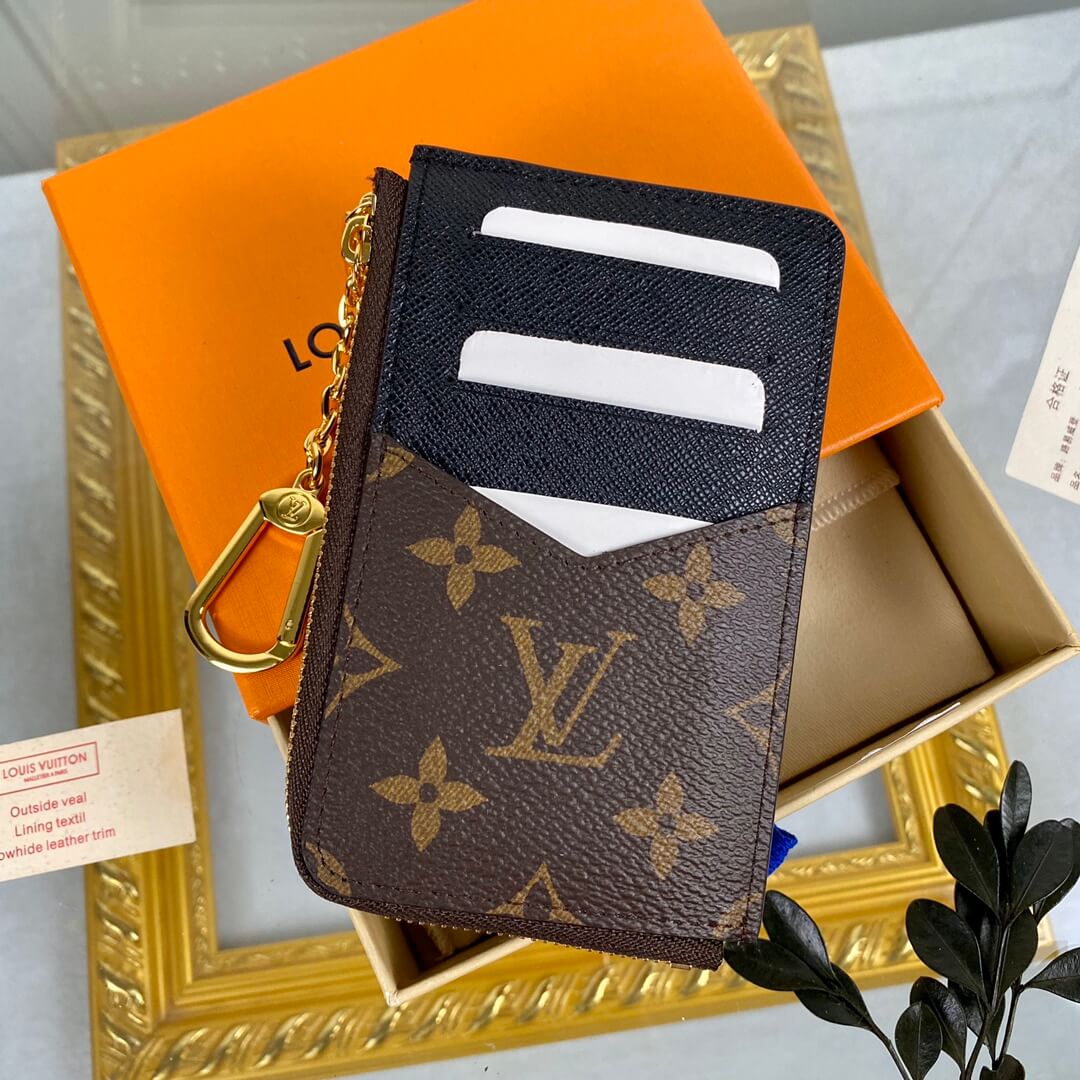 Card Holder Recto Verso Monogram M69431 Black