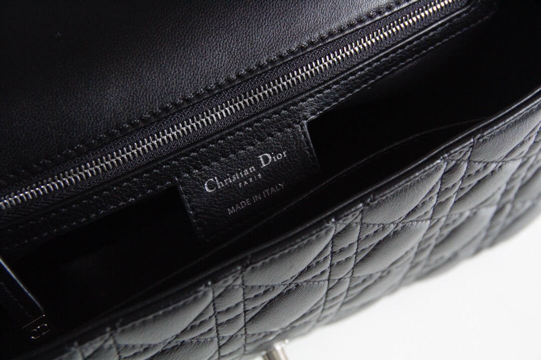 do 2023 caro black silver real leather sling shoulder bag