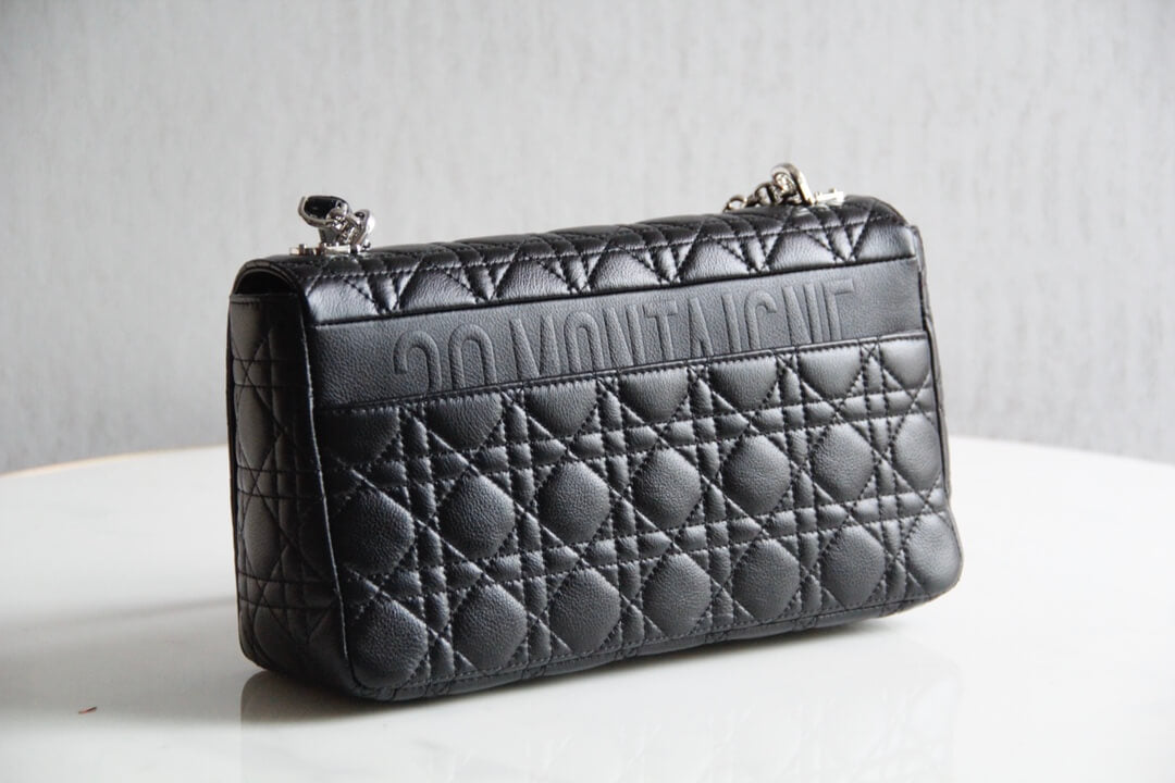 do 2023 caro black silver real leather sling shoulder bag