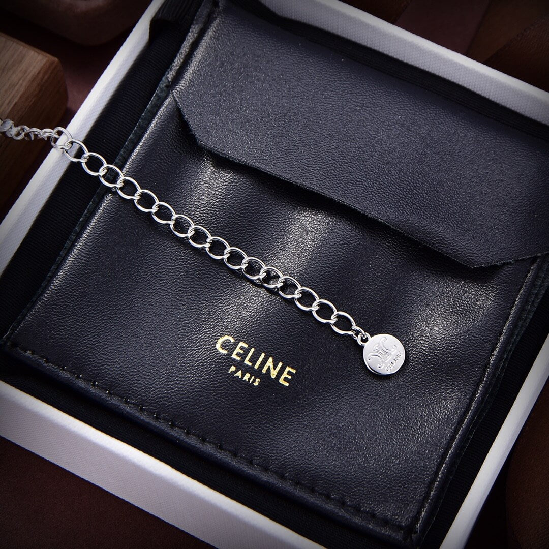 celine arc de triomphe 2023 new popular personalized fashion necklace xl13168a17