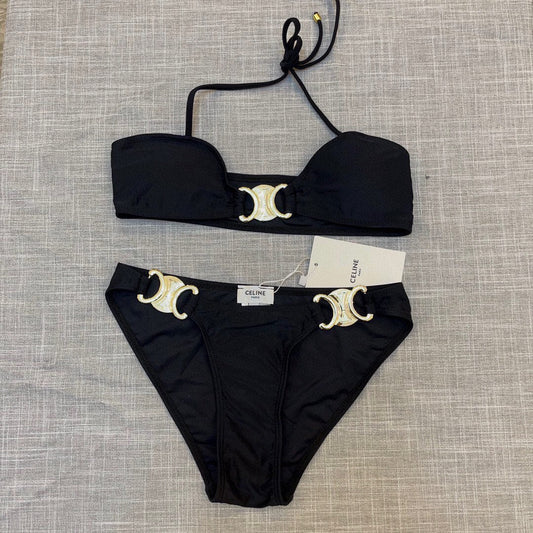 celines new spicy girl three point split pure sexy bikini nya2