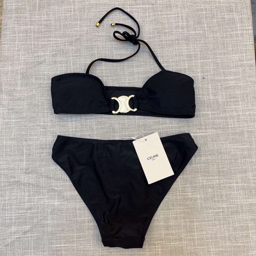 celines new spicy girl three point split pure sexy bikini nya2