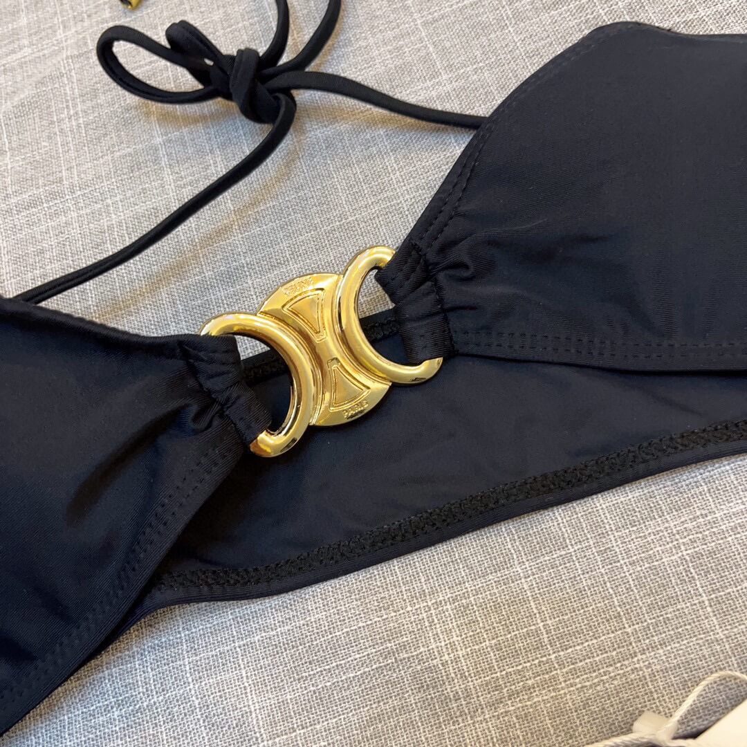 celines new spicy girl three point split pure sexy bikini nya2