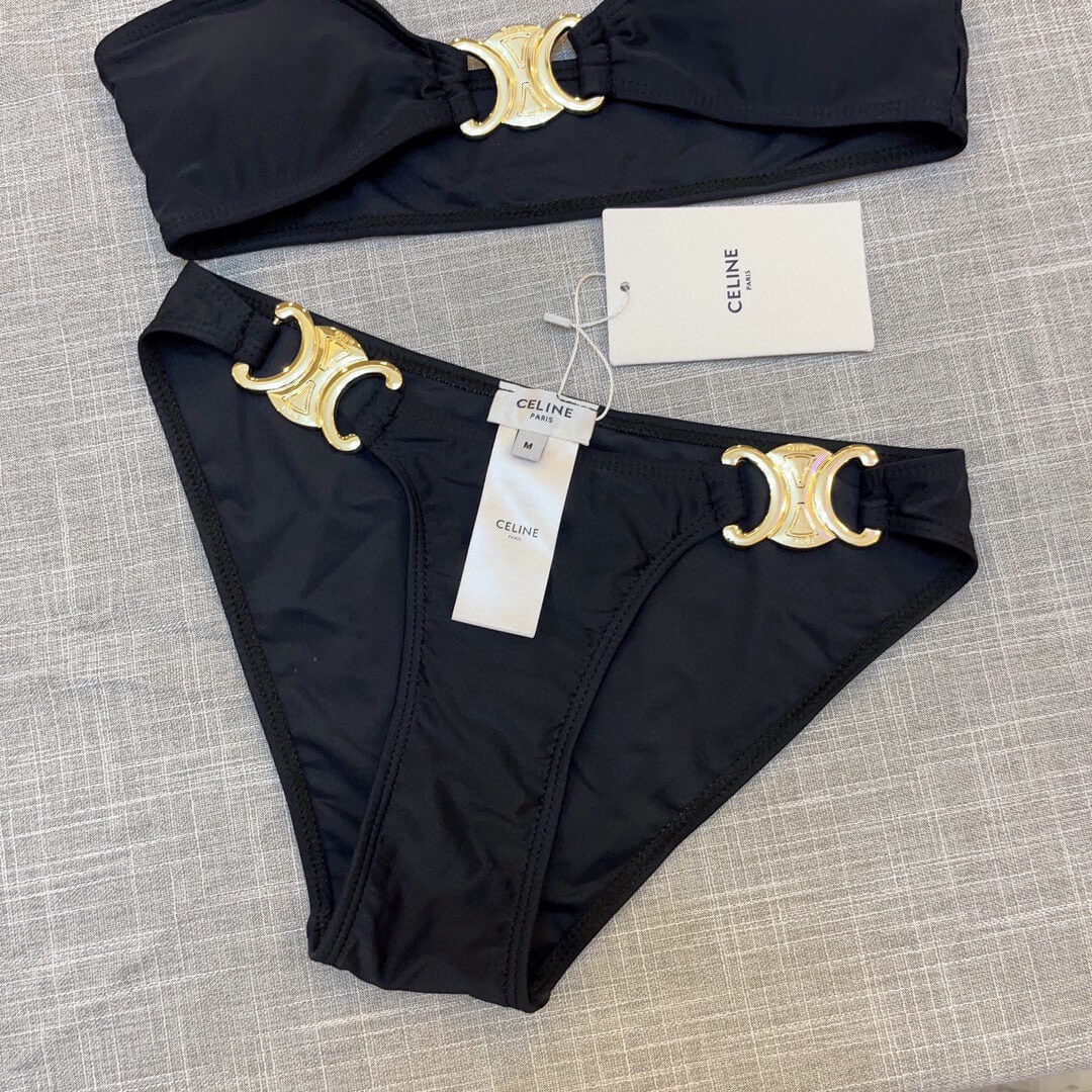 celines new spicy girl three point split pure sexy bikini nya2