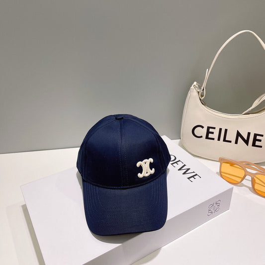 celines new triumphal arch embroidered outdoor baseball hat mz13168a12
