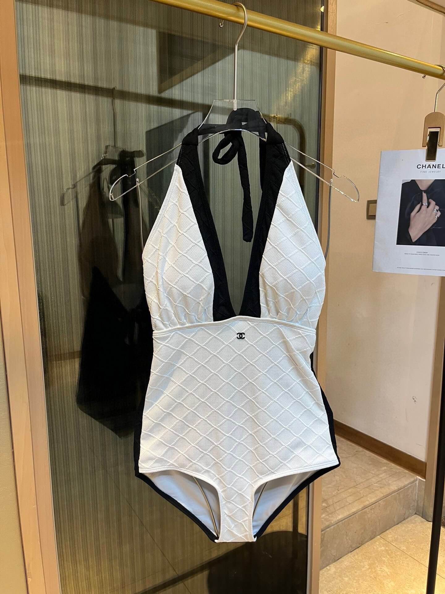 chanel chanels new swimwear sexy one piece bikini slim show nya03
