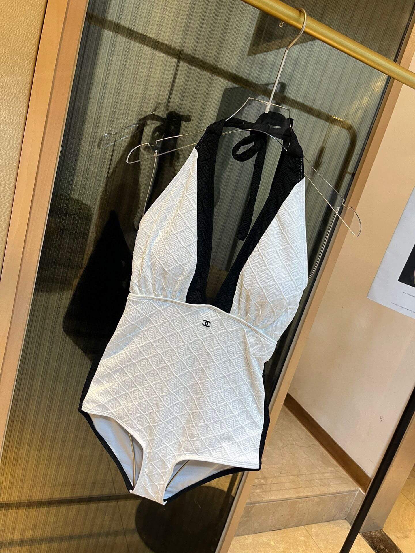 chanel chanels new swimwear sexy one piece bikini slim show nya03