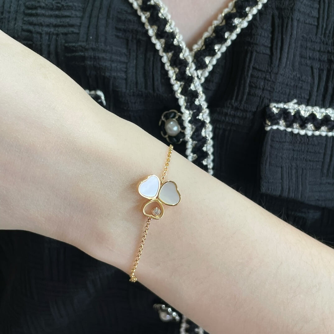 chopin three heart beimu fashion versatile style bracelet sl13168a3