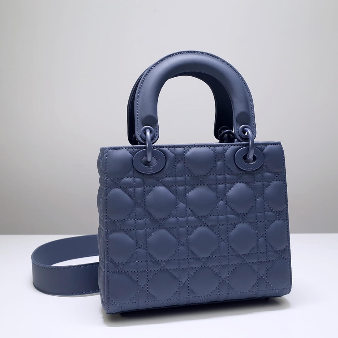 d0803 lady matte handbag shoulder bag cross body bags dark blue root pink daifei bag frosted buckle