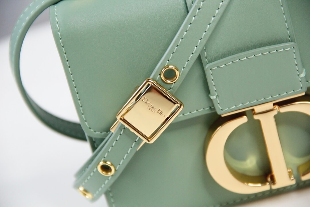 d9006 mini montaigne shoulder bag cross body bags green cowhide real leather