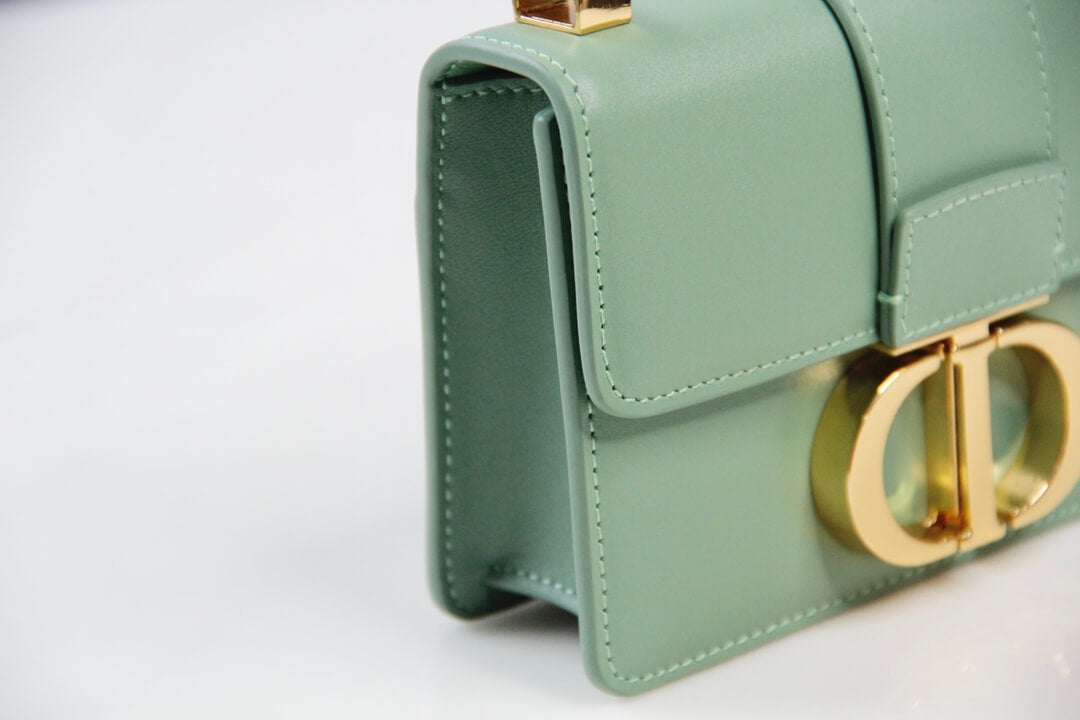 d9006 mini montaigne shoulder bag cross body bags green cowhide real leather