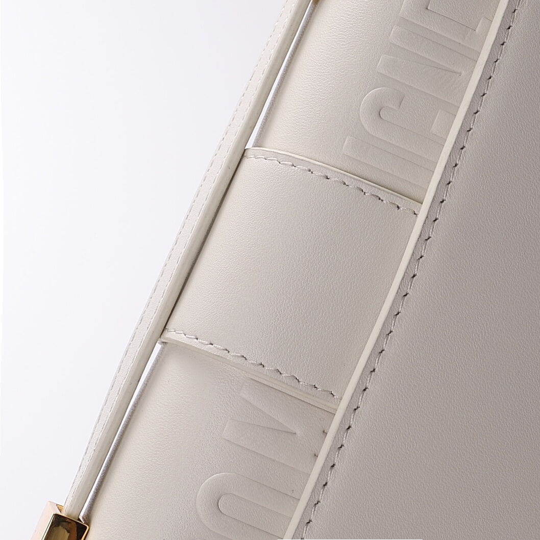 d9006 mini montaigne shoulder bag cross body bags milk white cowhide real leather