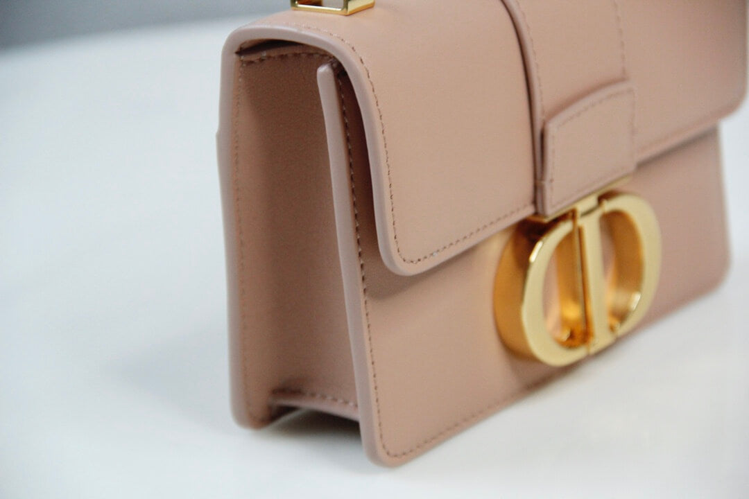 d0906 mini montaigne shoulder bag cross body bags pink cowhide real leather
