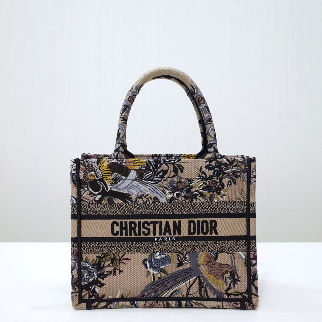 d1286 book tote black big handbag embroidery logo grey