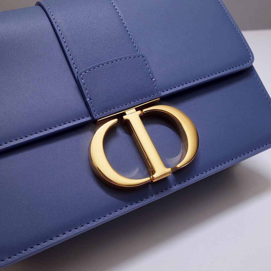 d9006 30 montaigne shoulder bag cross body bags blue 2 cowhide real leather 24cm