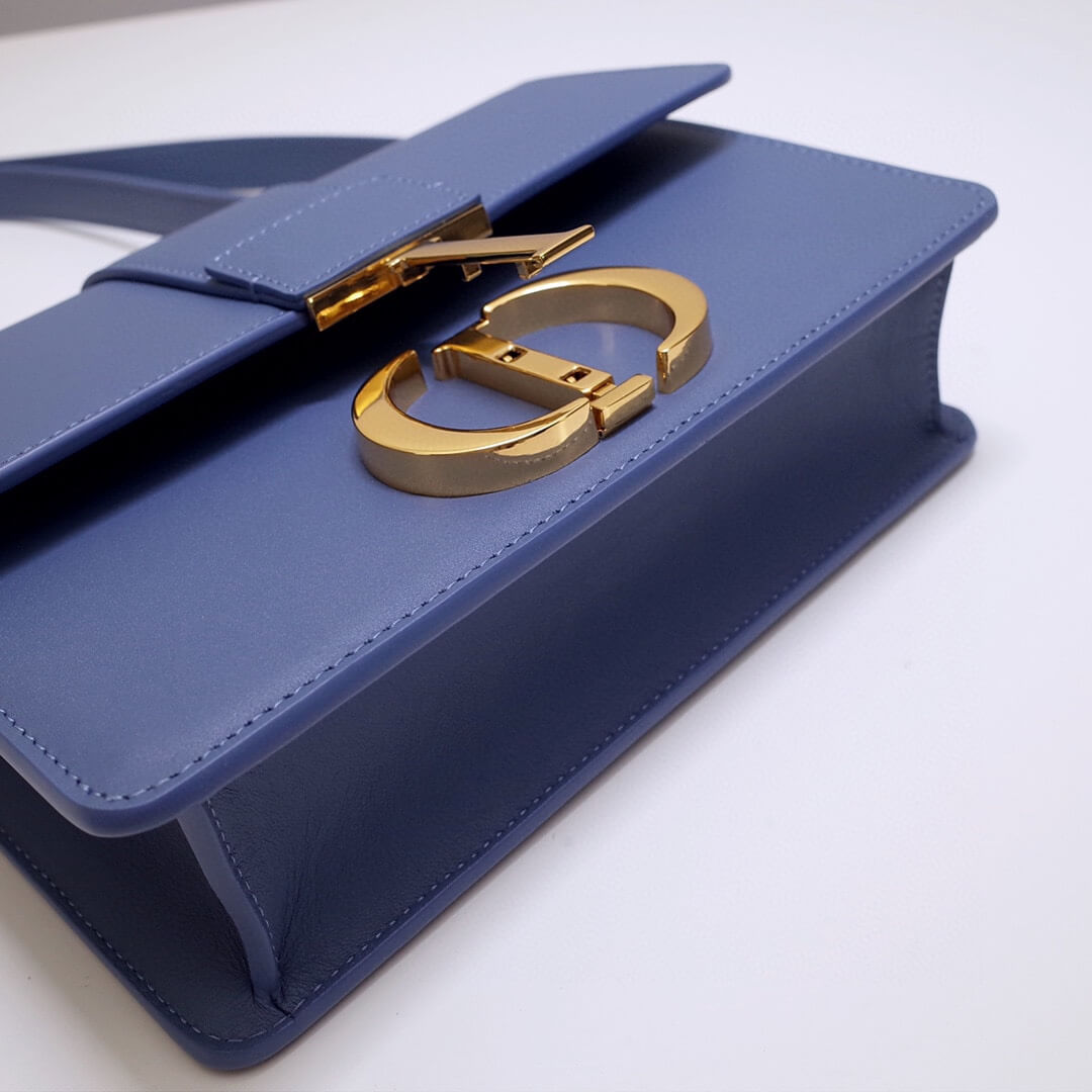 d9006 30 montaigne shoulder bag cross body bags blue 2 cowhide real leather 24cm