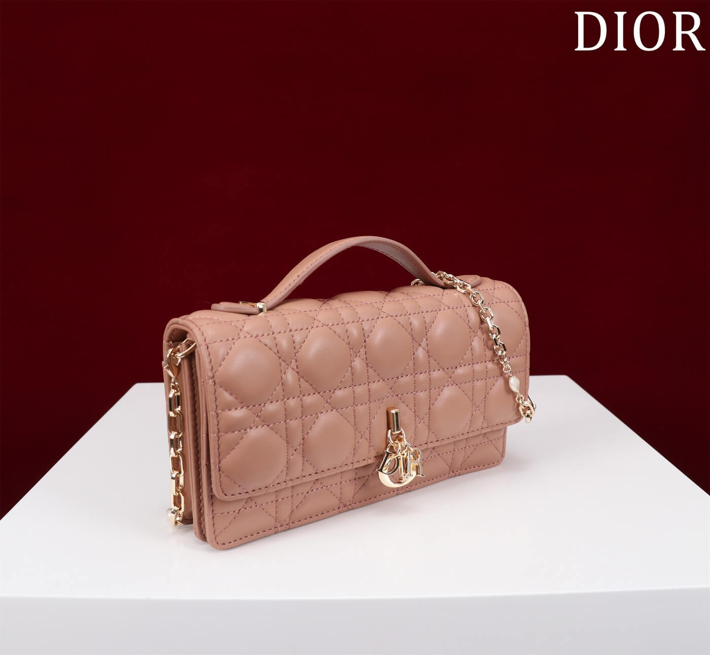 DO My Mini Crossobody Bag Lambskin S0980 Rose Pink