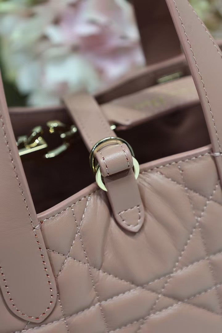 D Toujours lock handbag shoulder bag Pink M2504041