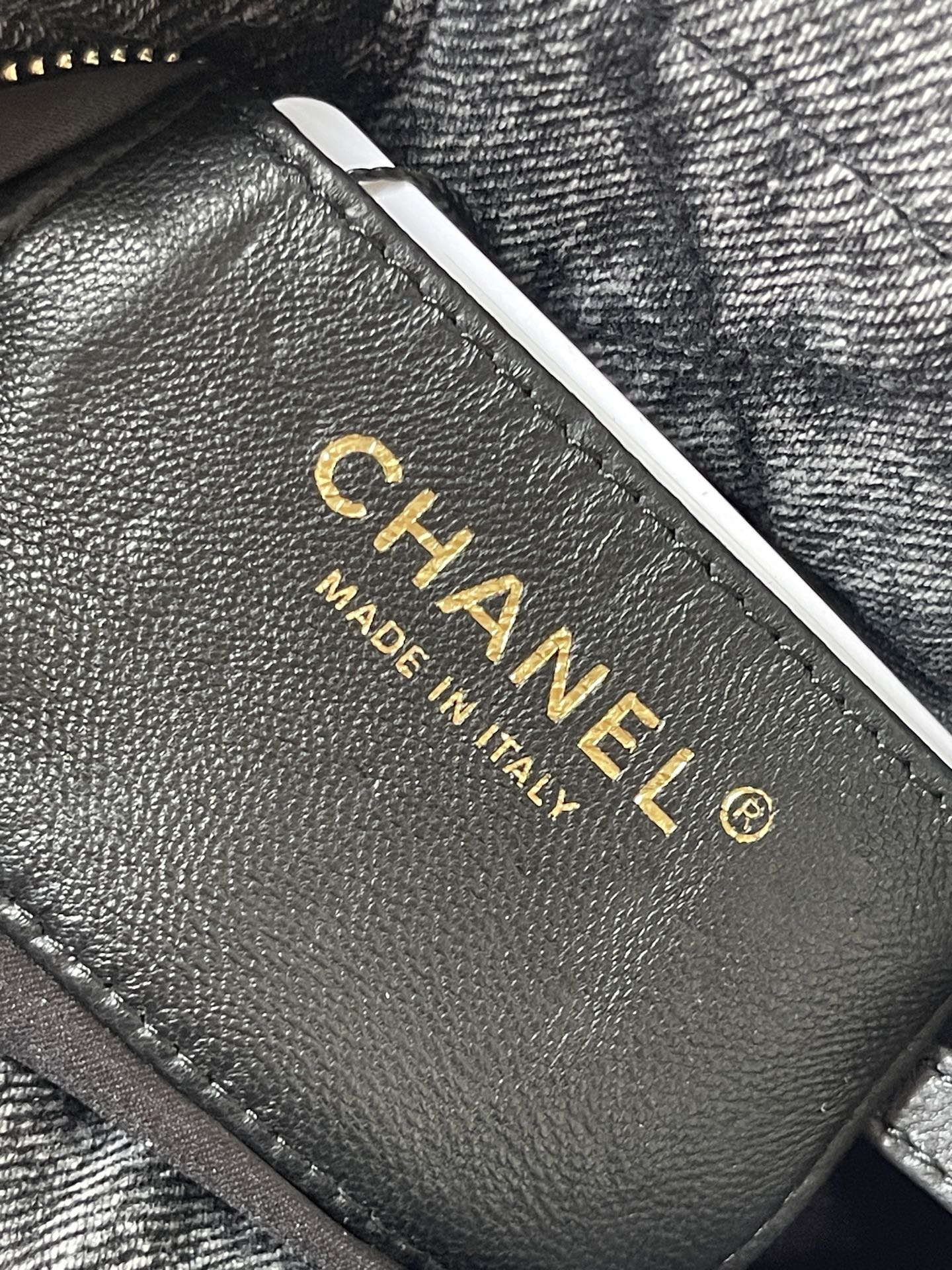 Chanel 25K Denim  Bow AS5849