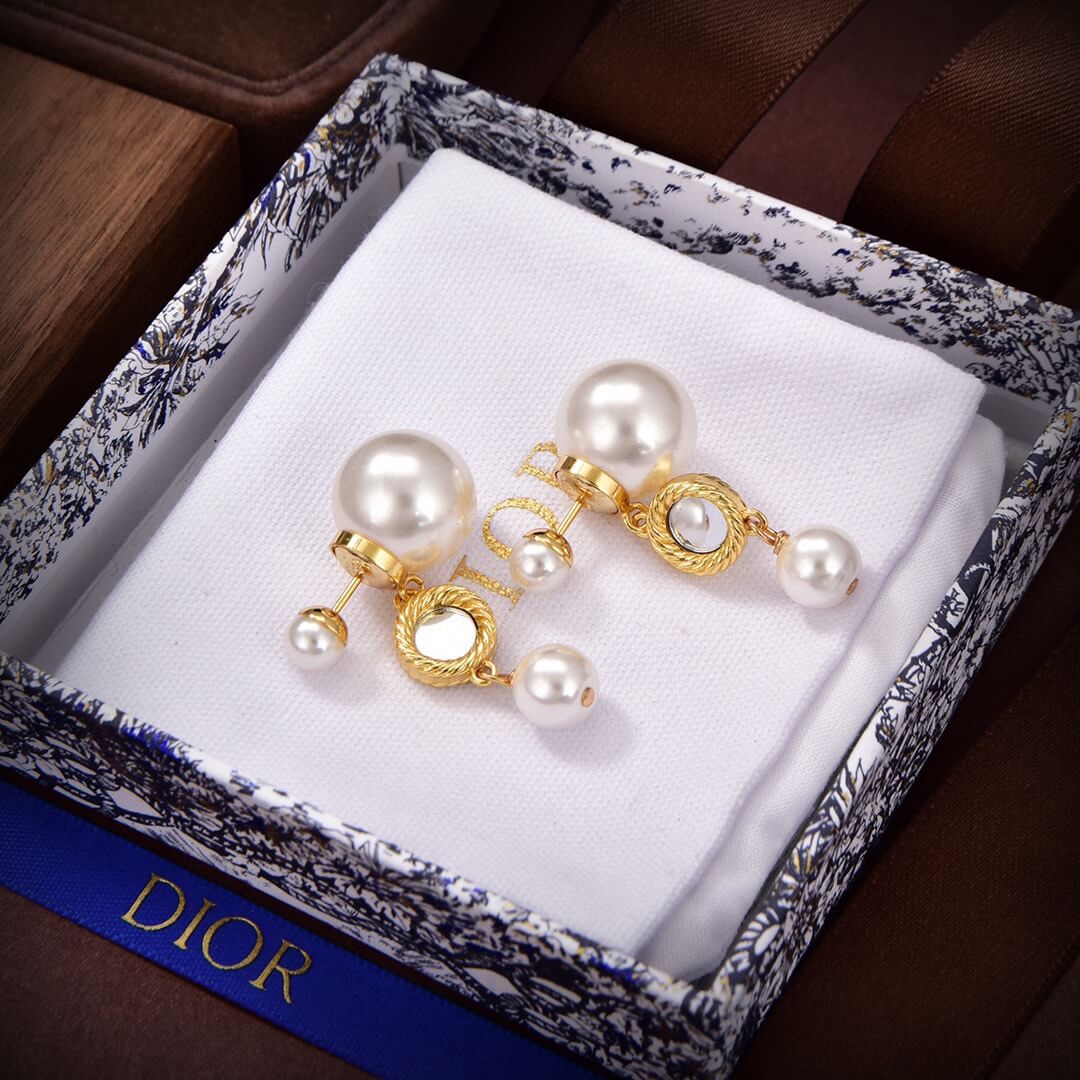 dior 2023 new fashion elegant letter french earrings eh13168a14