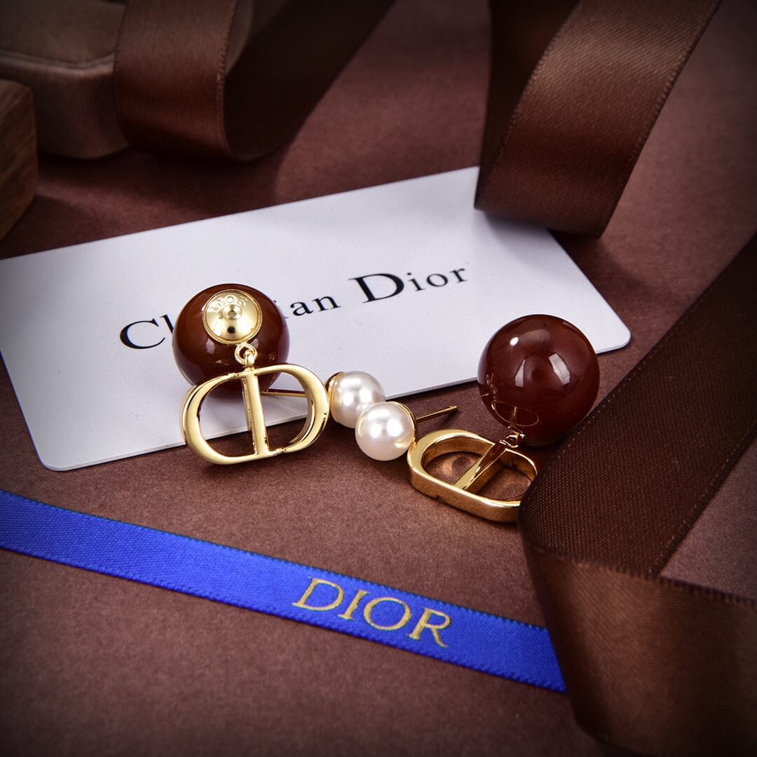 dior 2023 new fashion popular letter earrings tide eh13168a20