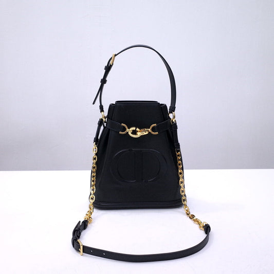 Do C'est cowhide shoulder bag 2023 black 2309